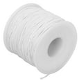 thumbnail image 1 of Elastic Sewing Thread, White Comfortable Touch Feeling Polyester Elastic Bracelet Rope  For Chinese Knot For Knitting For Beading Necklace, 1 of 8