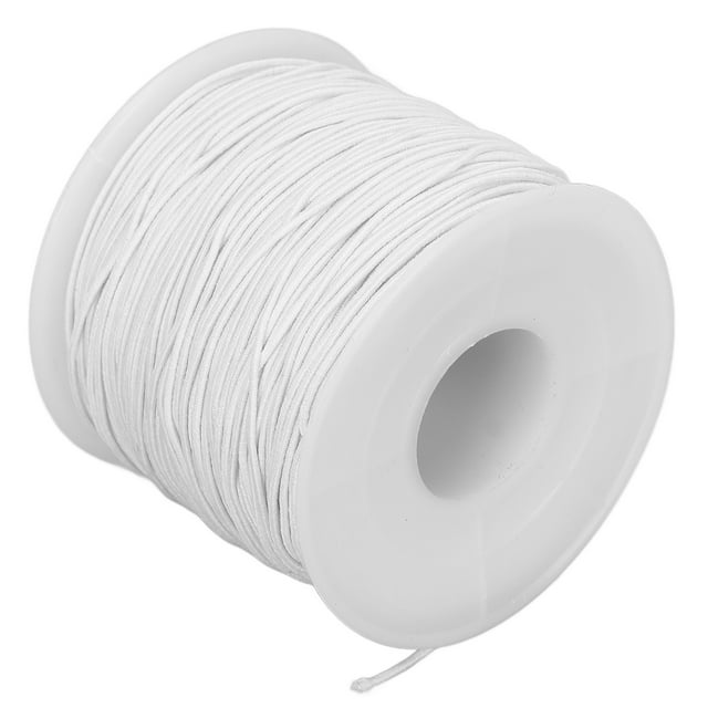 Fil Élastique, Fil Élastique Polyester Bracelet Élastique Cordon de Perles Extensible Artisanat Supérieur