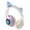 Purple, variant on HOZVOMI Cute Ears Wireless Bluetooth Headset - Stylish, Glowing Design with Superior Sound Quality and Comfortable Fit for Music, Calls, and Gaming