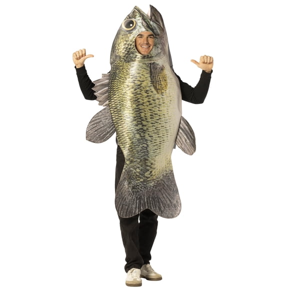 Imposta Costumes Sea Bass Fish Halloween Costume, Green, Men and Women, One Size Fits Most, 30184-OS