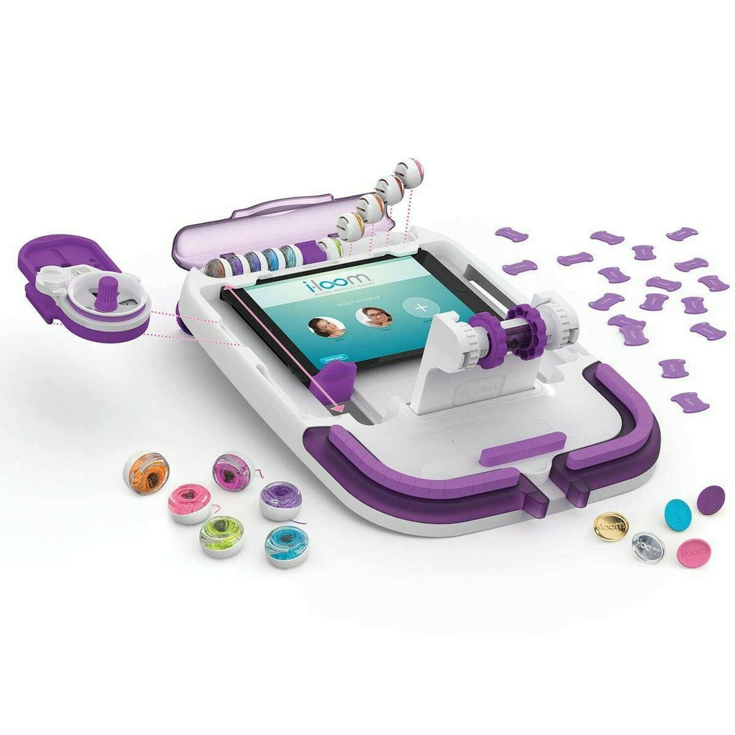 Style Me Up i-Loom DELUXE STARTER PACK Beyond Friendship Bracelets Kit - Jewelry Making Set