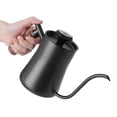 thumbnail image 1 of Tipo De Goteo Del Acero Inoxidable De La Mano Del Oído De La Ejecución De La Cafetera 650ml, 1 of 7