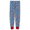 thumbnail image 2 of Saras Prints Boys and Girls Pajama Kids Fun Top and Pants Sleepwear, Blue, Size: 12, 2 of 3