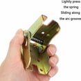 thumbnail image 2 of Brillar Bisagra plegable de 90 grados Bisagras de soporte ocultas Bisagra de mesa Accesorios para muebles Fácil de instalar Extensión de muebles con bloqueo para cama, mesa, silla, reemplazo, 2 of 5