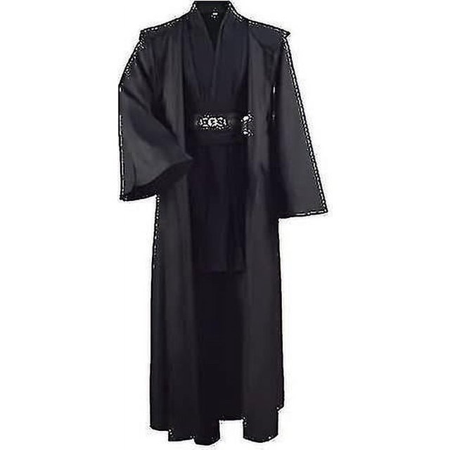 Disfraz de túnica para adulto, traje Jedi Skywalker, disfraz de Halloween, bata con capucha, conjunto uniforme completo, tres versiones