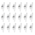 thumbnail image 3 of Eease Double Roller Catch Cabinet Door Latches - 20Pcs, 3 of 6