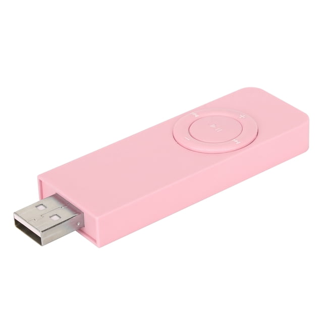 Lecteur de Musique MP3 Portable avec Lanière, Supporte MP3 WMA, 32 Go Mémoire, Design à la Mode, 10 Heures d'Autonomie