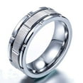 thumbnail image 6 of Matching Rings Couple Rings 10kt White Gold Plated CZ Wedding Ring Set for Women, 6 of 8