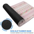thumbnail image 6 of Long Mouse Pads for Desk,Pink Floral and Lace Pattern Desk Mats on Top Of Desks, Desk Mouse Pad Extra Large with 3mm Non-Slip Base and Stitched Edge for Gaming,Office,Work,Home 31.5"x11.8", 6 of 6