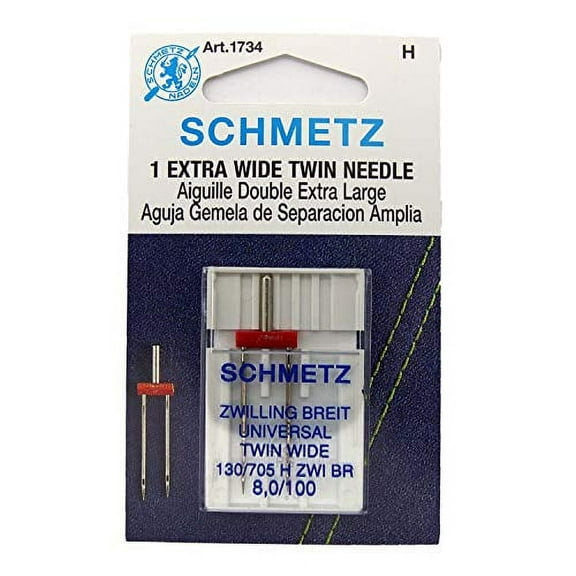 Universal Twin Sewing Machine Needle
