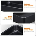 thumbnail image 3 of KAKOWELY Oven Baking Tray Rectangular 2Pcs 12.8X10.6X2.3In, 3 of 8