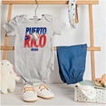 thumbnail image 3 of Puerto Rico Pride Baseball PR Sports Romper Boys or Girls Infant Baby Brisco Brands NB, 3 of 6