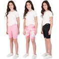 thumbnail image 2 of Hind Girls 3 Pack Active Bike Shorts, Size 5-16, 2 of 4