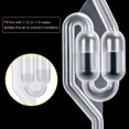 LBNGJZ 3 HighQuality Stainless Steel SShape Airlocks for Homebrewing