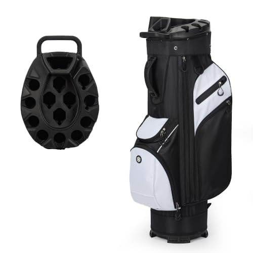 Lightweight 14‑Way Golf Cart Bag, Full‑Length Divider Storage Club Bag