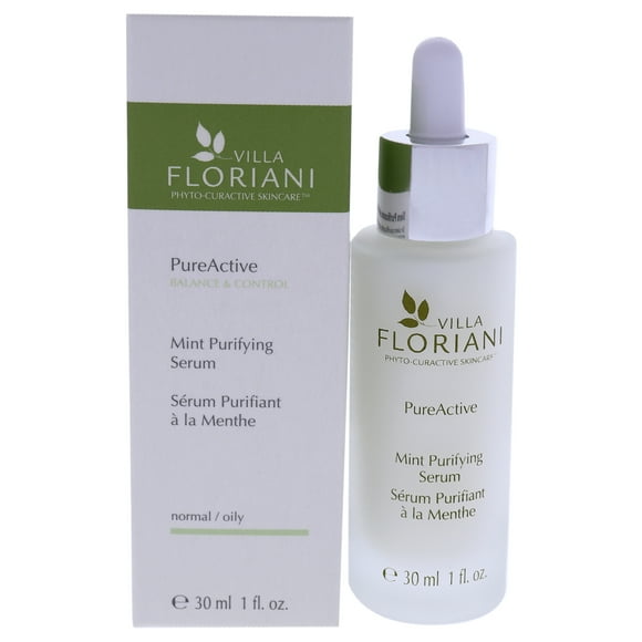 Villa Floriani Suero Suero Purificante PureActive - Menta 1 oz Villa Floriani Villa Floriani Suero 1 oz