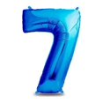 thumbnail image 1 of 1 globo azul de 7º cumpleaños - Globo numérico de 32 pulgadas - Kit de decoración de cumpleaños para niño - Decoración de feliz cumpleaños - Globo de feliz cumpleaños - Moscas con helio, 1 of 5