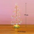thumbnail image 2 of Bearachild Luz de noche con luz de árbol de Navidad parpadeante, encantador hierro forjado para decoración de dormitorio y sala de estar Kits de decoración para fiestas Oro S, 2 of 6