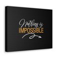 thumbnail image 2 of Scripture Walls Luke 1:37 Nothing Is Impossible Christian Wall Art Bible Verse Print Ready to Hang Unframed, 2 of 18