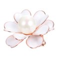 thumbnail image 4 of 1Pc Flower Brooch Personalized Camellia Corsage Collar Button Clothing Accessory, 4 of 9
