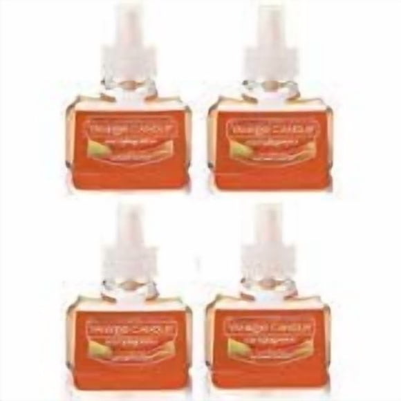 Recambio de fragancia Yankee Candle Scent Plug con diseño de hojas de otoño, 4 unidades