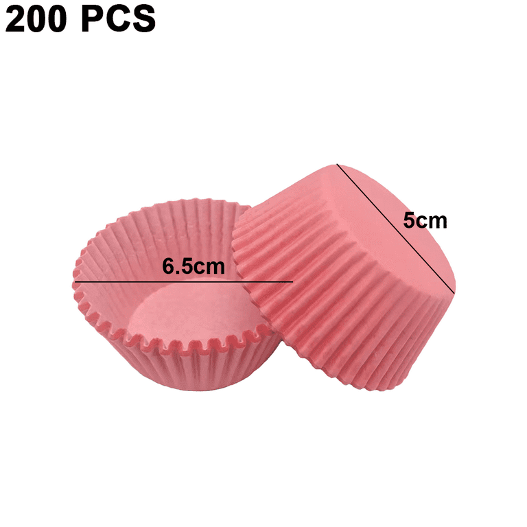 Cupcake Liners - Standard Size Cupcake Wrappers to Use for Pans or Carrier or on Stand - White Paper Baking Cups Pack of 600 - White, Size: 600Pack