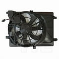 thumbnail image 2 of TYC 624620 Dual Radiator And Condenser Fan Assembly Fits select: 2017-2020 KIA SPORTAGE, 2016-2020 HYUNDAI TUCSON, 2 of 4