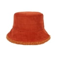 thumbnail image 4 of Sombrero de cubo para mujer, sombrero de pescador, suave, , térmico, casual, , lindo, cálido, para pesca, mochilero, damas, senderismo, color Sunnimix Sombrero de copa, 4 of 8