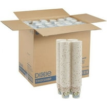 Dixie PerfecTouch Insulated Paper Hot Coffee Cups by GP Pro - 160 - 12 fl oz - 6 / Carton - Assorted - Paper - Coffee, Hot Drink | Bundle of 2 Cartons