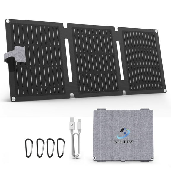 20W Solar Panel 12V Trickle Charger Battery Charger Kit Maintainer Boat Car RV