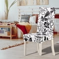 thumbnail image 2 of Funda para Silla de Comedor ANGGREK Estilo Moderno 92% Poliéster 8% Elastano, 2 of 8