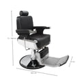 thumbnail image 3 of Sillón Barbería Clásico Vanlig Milan Color Negro Uso Rudo, 3 of 4