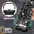 thumbnail image 4 of 30 oz Halloween Tumbler with Handle and Straw, Black Spider Web Stainless Steel Vacuum Insulated Travel Coffee Mug Cup Water Bottle, Halloween Decor Stuff Gifts for Women, 4 of 6