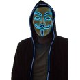 thumbnail image 4 of Halloween Masks V for Vendetta Mask, Hacker Masks Anonymous Mask for Halloween Costume, 4 of 6