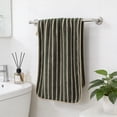 thumbnail image 7 of Large Hand Towels, Striped Towel Cover 13.7 X 29.5 In Household Absorbent Thick Soft Towel, 7 of 7