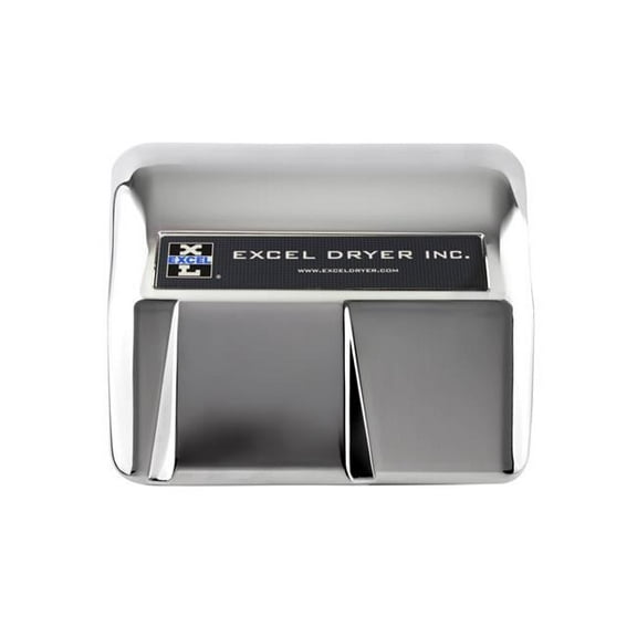 Excel Dryer  277V 8A R76ICX Recessed Hand Dryer, Chrome