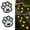Warm light 2pcs, variant on mdesiwst Solar Dog Paw Print Lawn Light, LED Garden Stake Light, Waterproof Outdoor Decorative Footpath Light for Yard Patio, Walkway Landscape Lighting