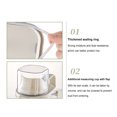 thumbnail image 4 of xinxixnxx Plastic Rice Bucket Moisture Proof Sealed Storage Box Insect-proof Grain Oat Cereal Container Kitchen Gadgets Tank Light green, 4 of 6