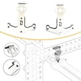 thumbnail image 1 of DYNWAVECA Rack Mounted Barbell Holders Gym Bar Holders Squat Accessories Workout Stainless Steel Portable Barbell Hangers Storage Racks, 1 of 9