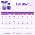 thumbnail image 5 of Girls Gymnastics Leotard with Shorts & Hair Tie, Shiny Ruffle, 5 of 8