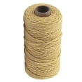 thumbnail image 1 of Transemion DIY Crafts Ropes Roll Cotton Rope String Multi-color Macrame 3mm Light Tan, 1 of 6