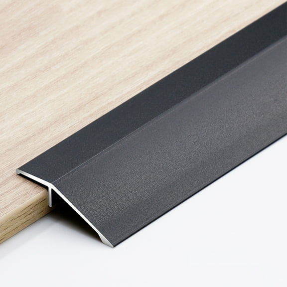 Metal Transition Strip for Wood to Tile, Self Adhesive Floor Transition Strips, Non Slip Door Threshold, Carpet Bar for Doors