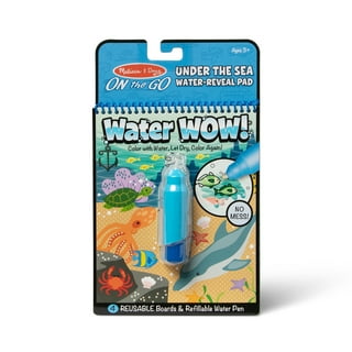 Melissa & Doug On the Go Space Water Wow! Reusable Mess-Free Water-Reveal  Activity Pad - FSC Certified Materials 