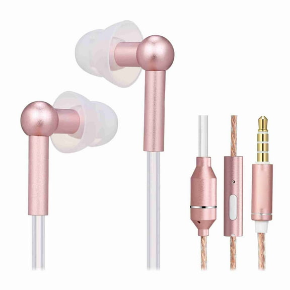 Earphone Binaural  Headphones 3.5mm Wired Antiradiation Air Tube Phone Headset With Microphone