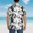 thumbnail image 6 of Fotbe Labrador Retriever Dog Hawaiian Shirt for Men Unisex Summer Beach Casual Short Sleeve Cotton Linen Button Down Shirts-XX-Large, 6 of 9