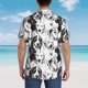 thumbnail image 4 of Balery Labrador Retriever Dog Camisas hawaianas de manga corta para hombre, camisas playeras de corte holgado, camisas de vacaciones con botones,Small, 4 of 7