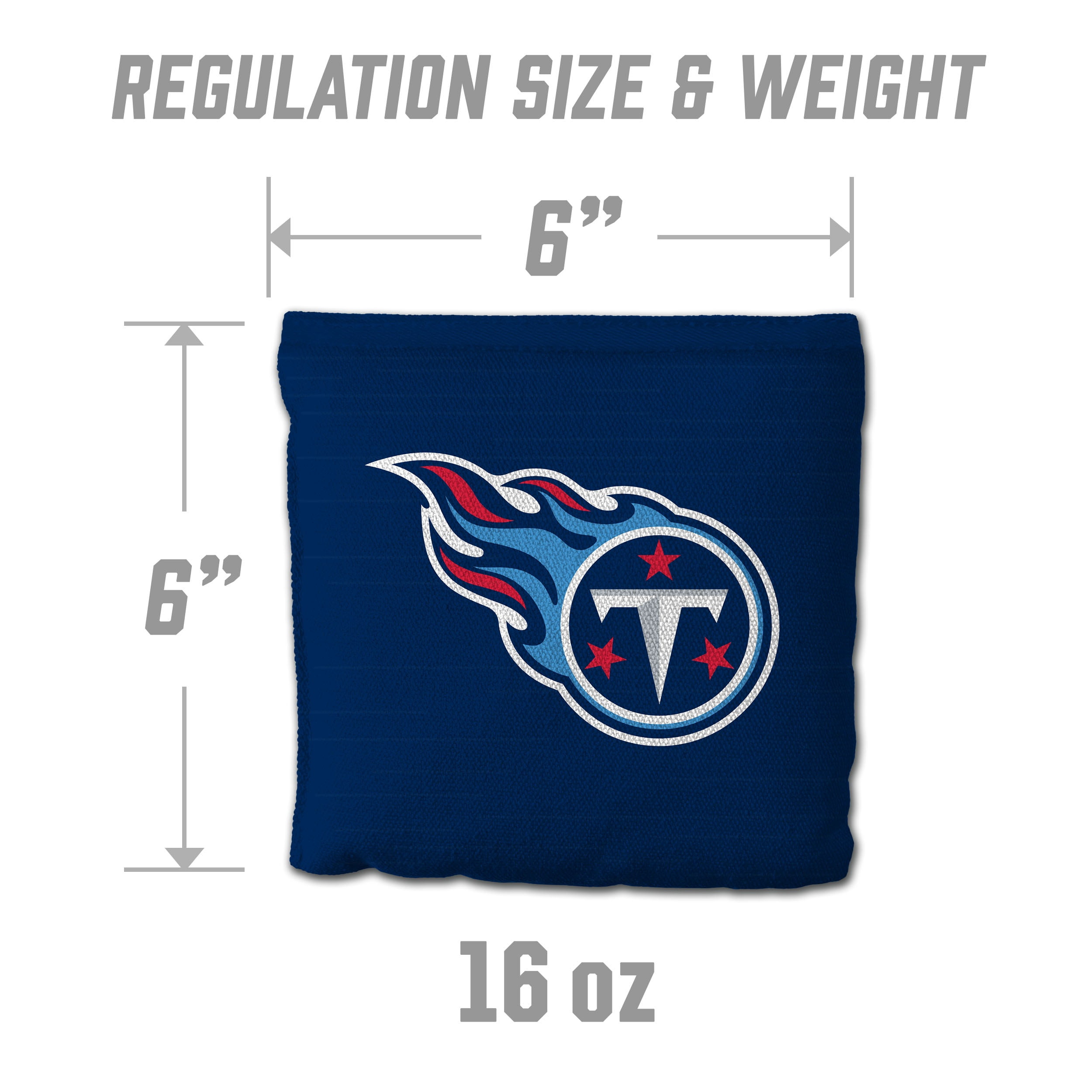 Tennessee Titans 8pk Licensed Cornhole Bags