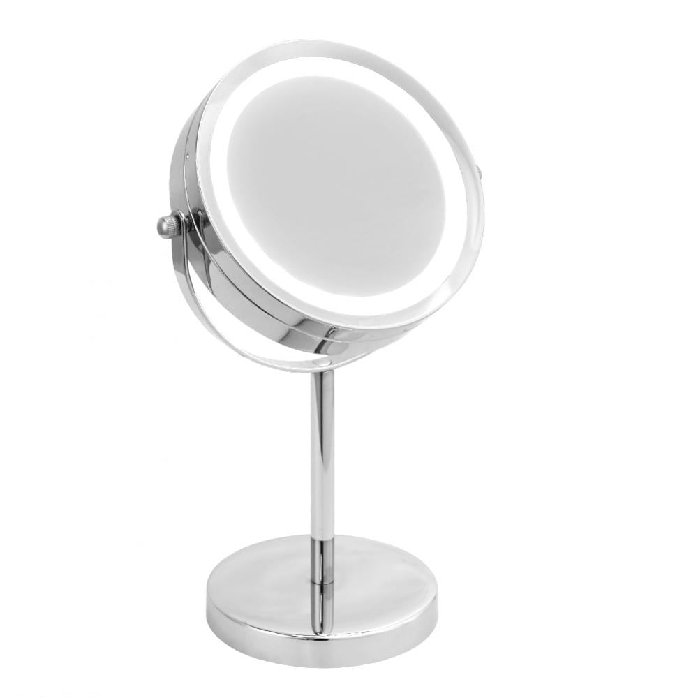 illuminated magnifying makeup mirror