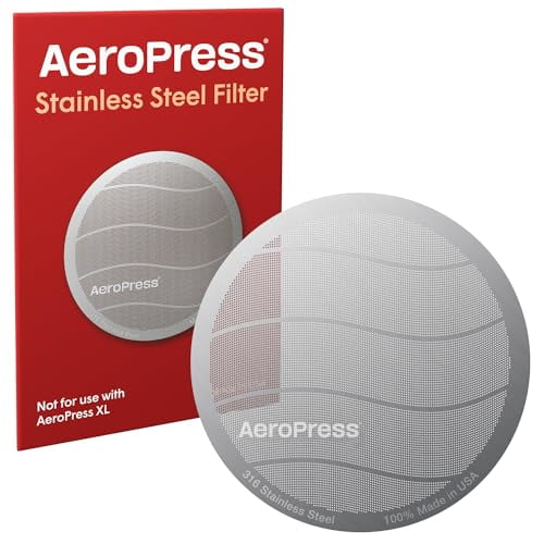 AeroPress Filtro reutilizable de acero inoxidable Aeropress Filtro de café de metal