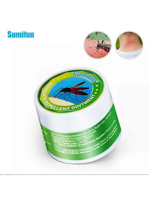 YiFudd Mosquito Repellent Cream Green Grass Cream , Mosquito Repeller Refreshing Ointment , Household Soothing Cream , Fragrance Free & Paraben Free